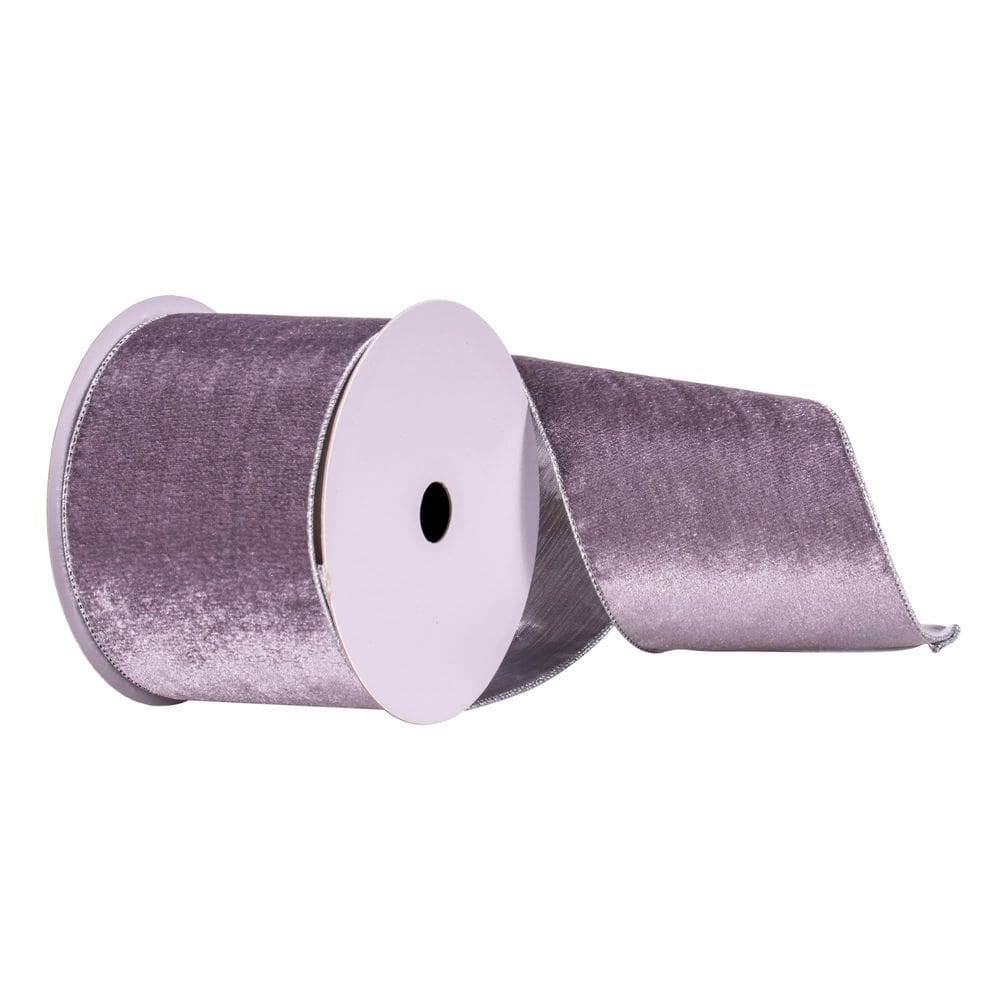 Fita decorativa Vickerman 10 m com bordas prateadas