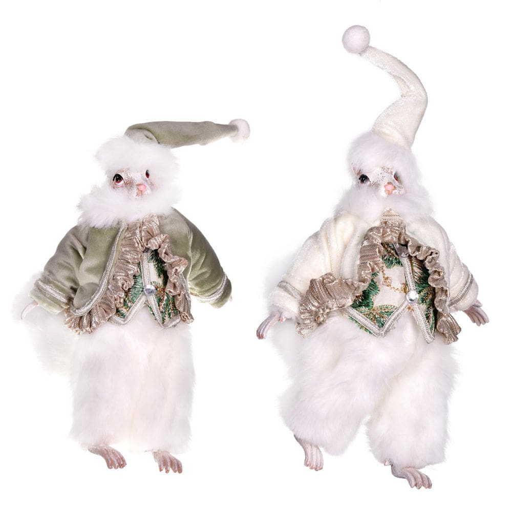 Estatueta Vickerman Jewel-Tide Greetings Squirrel Set 2 19 cm