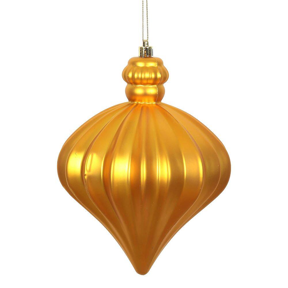 Ornamento suspenso Vickerman Antique Gold Matte 15cm