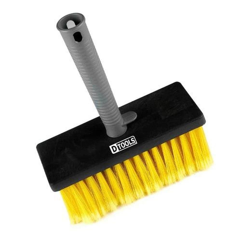 Broxa Cepa Plástica Pequena 124x46mm - Ideal Para Pinturas Rústicas E Limpeza