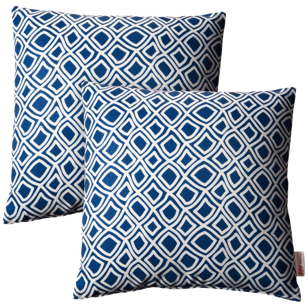 Almofadas de pátio Modway Balance 45x45 cm, pacote com 2