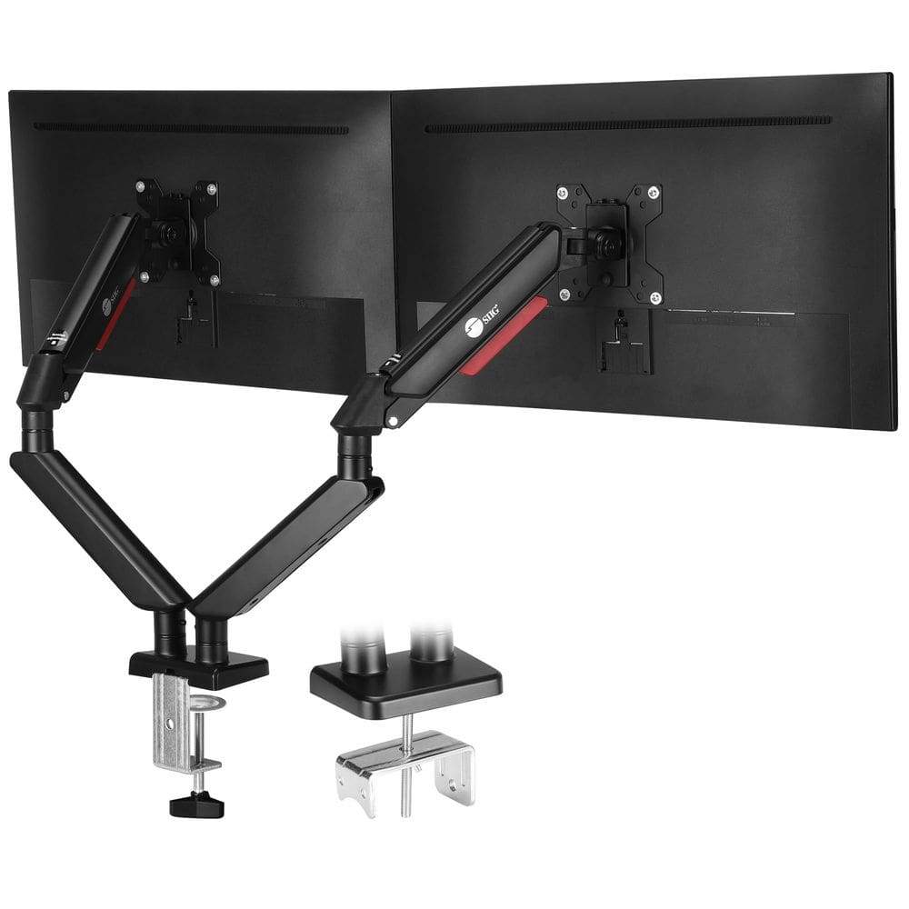 Soporte para Monitor SIIG de Brazo Doble Ajustable para Montaje VESA de 13 a 32”