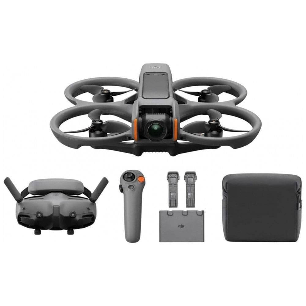 DJI Avata 2 Combo Fly More com 3 Baterias, Drones FPV com Câmera 4K para Adultos, Experiência Imersiva, Acrobacias com Apenas um Toque