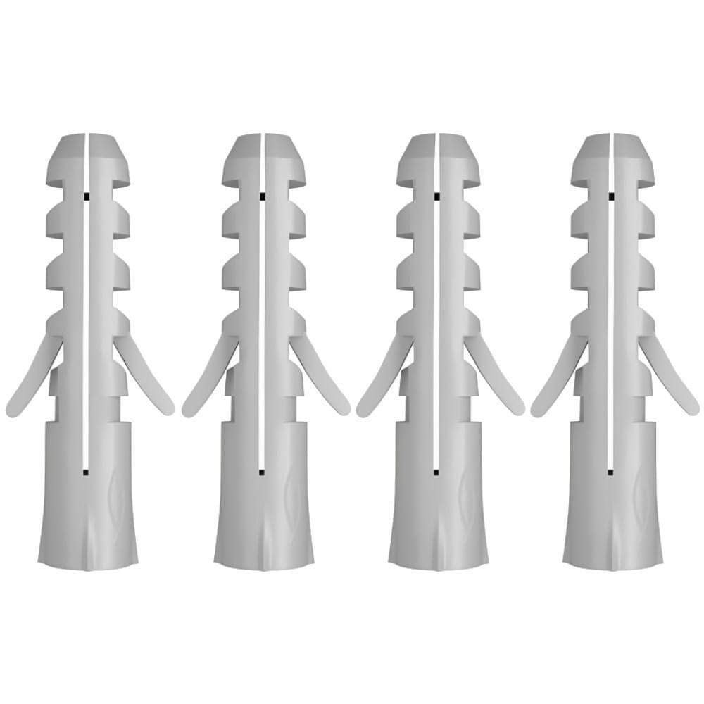 Bucha De Expansão S6 Com Gancho 4 Peças - 600571 - Fischer Bucha S6 Com Aba Gancho 4 Peças - 600571 - Fischer