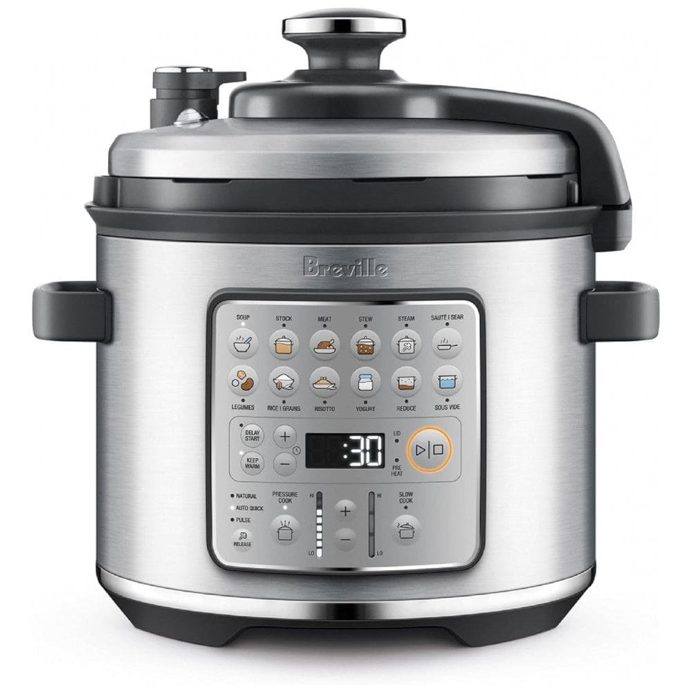 Panela de Pressão Breville Fast Slow Go BPR680BSS, Aço Inoxidável Escovado
