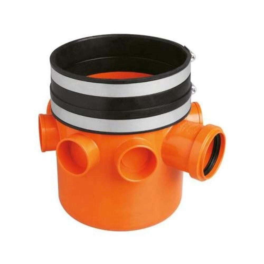 Caixa Sifonada Amanco Silentium 100x100x50mm - Resistente A Impactos E Produtos De Limpeza