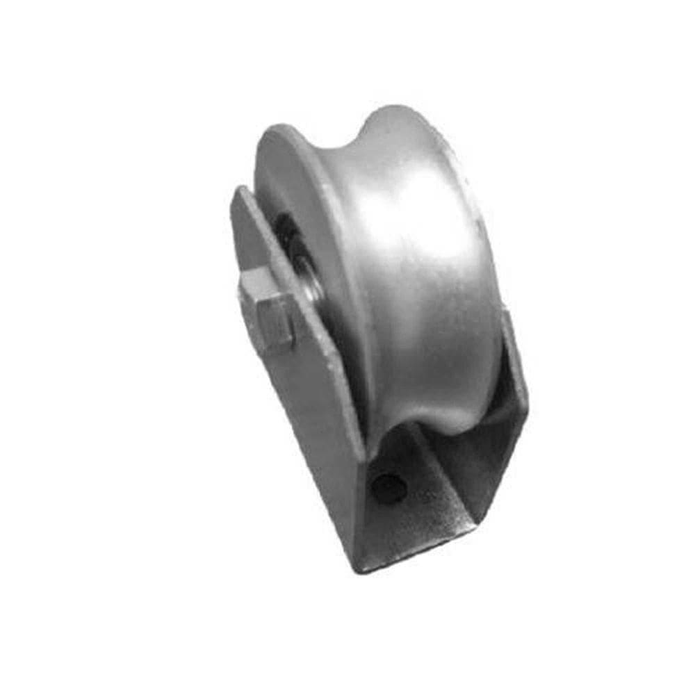 Roldana Ferro Maciça 100mm (4) Para Cano 1-2 - Caixa Fechada - Fabricação Em Tornos Cnc