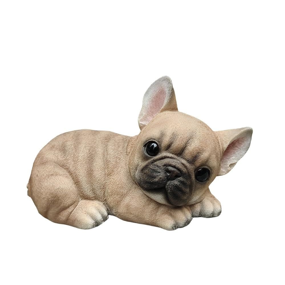Poliresina Sculpture Hi-Line Gift Ltd. Bulldog Bliss 19x10x11 cm