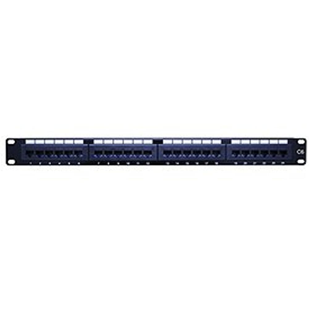 Panel de Parche Vanco 820664 24 Puertos Cat6 1U 19”