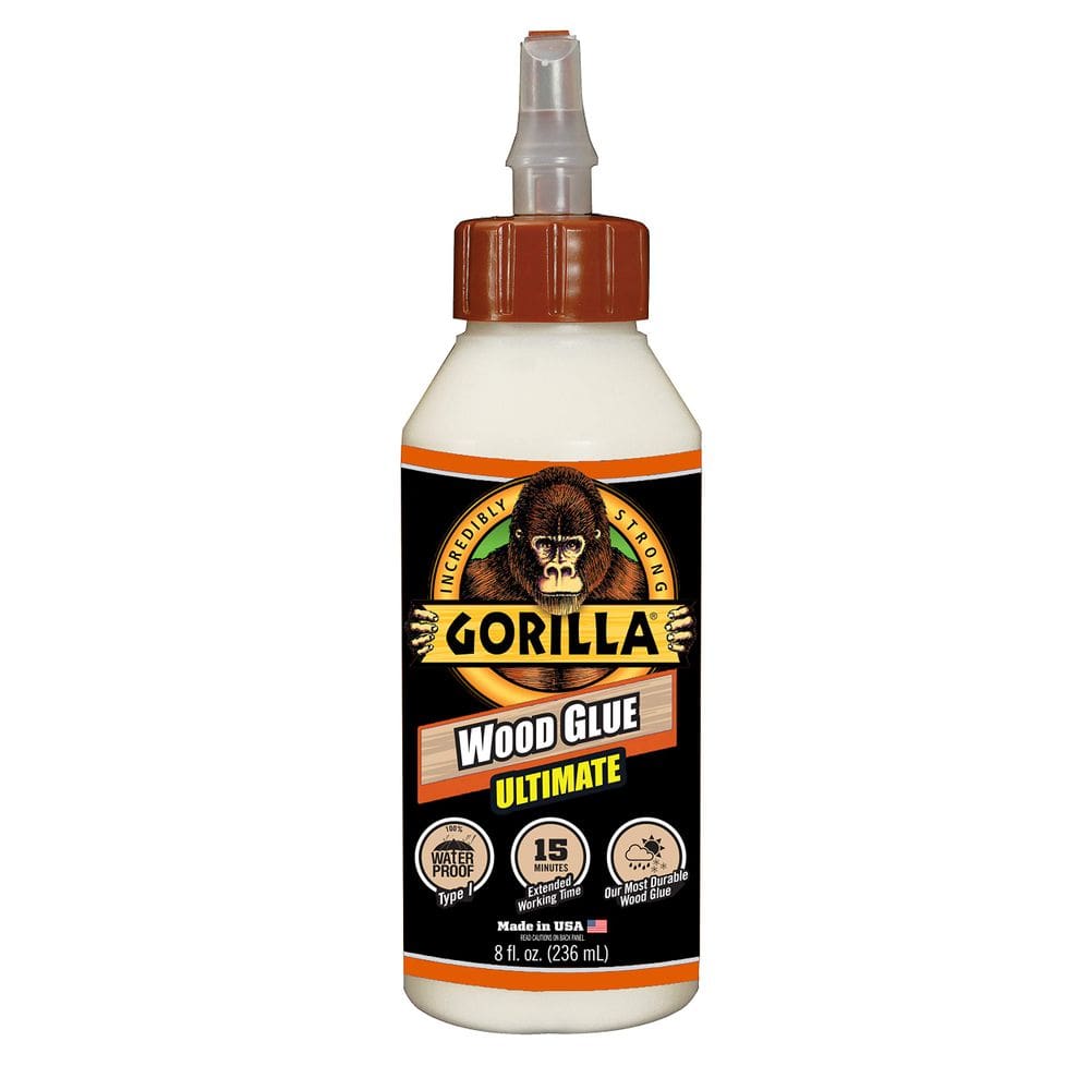 Cola de madeira GORILLA Ultimate Waterproof 236 ml de cor natural