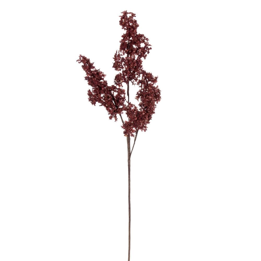 Planta artificial Vickerman 71 cm rosa Broken Leaf Branch, pacote com 3
