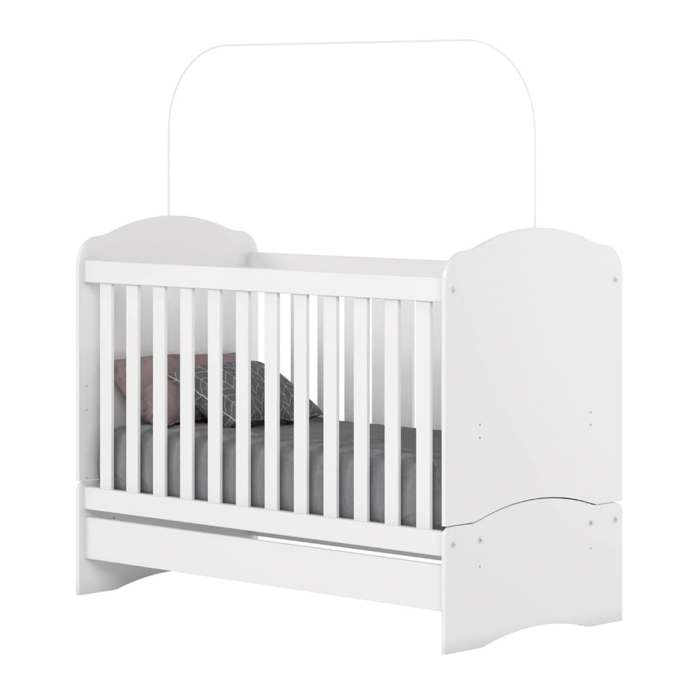 Berço Mini Cama 3 em 1 Bala de Menta Henn