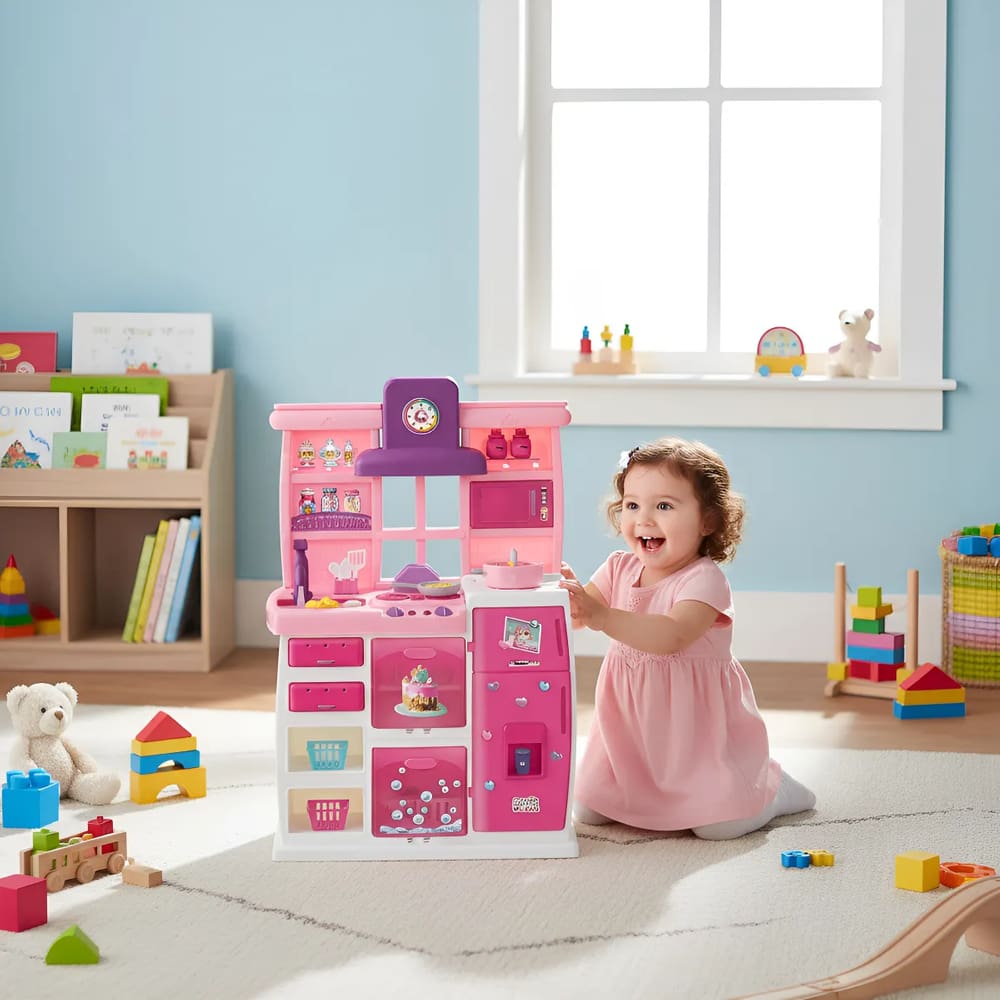 Cozinha Master Super Completa Infantil Saí Água Magic Toys