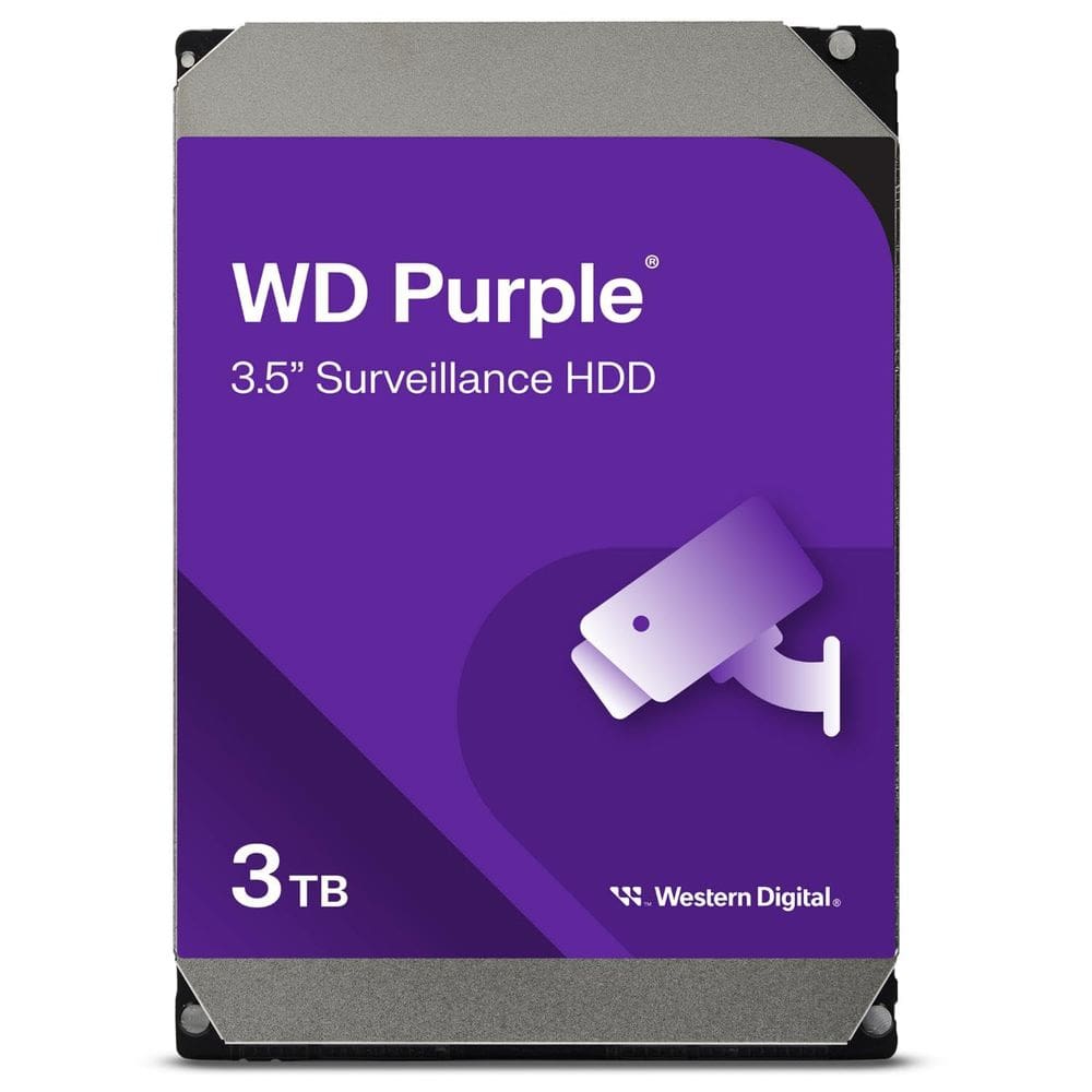Disco rígido Western Digital WD Purple 3 TB SATA 6 Gb/s 3,5”