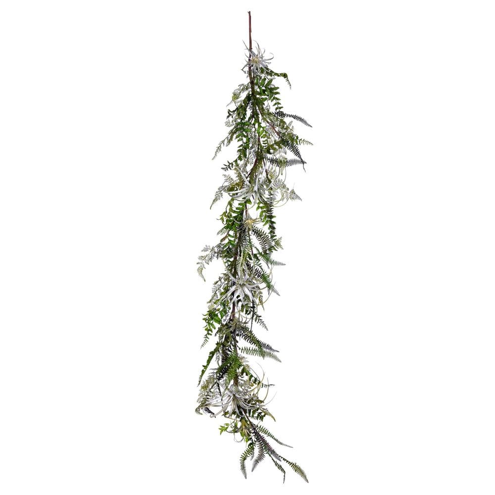 Samambaia verde artificial Garland Vickerman 183 cm