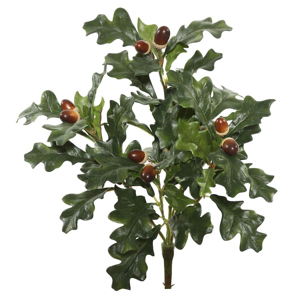 Planta artificial Vickerman Oak Spray 46 cm 3 unidades