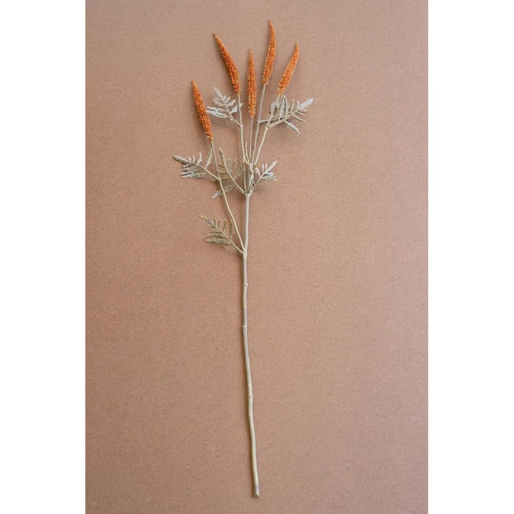 Spray artificial de flores de trigo, primeiro de seu tipo, 40 cm e 6 hastes