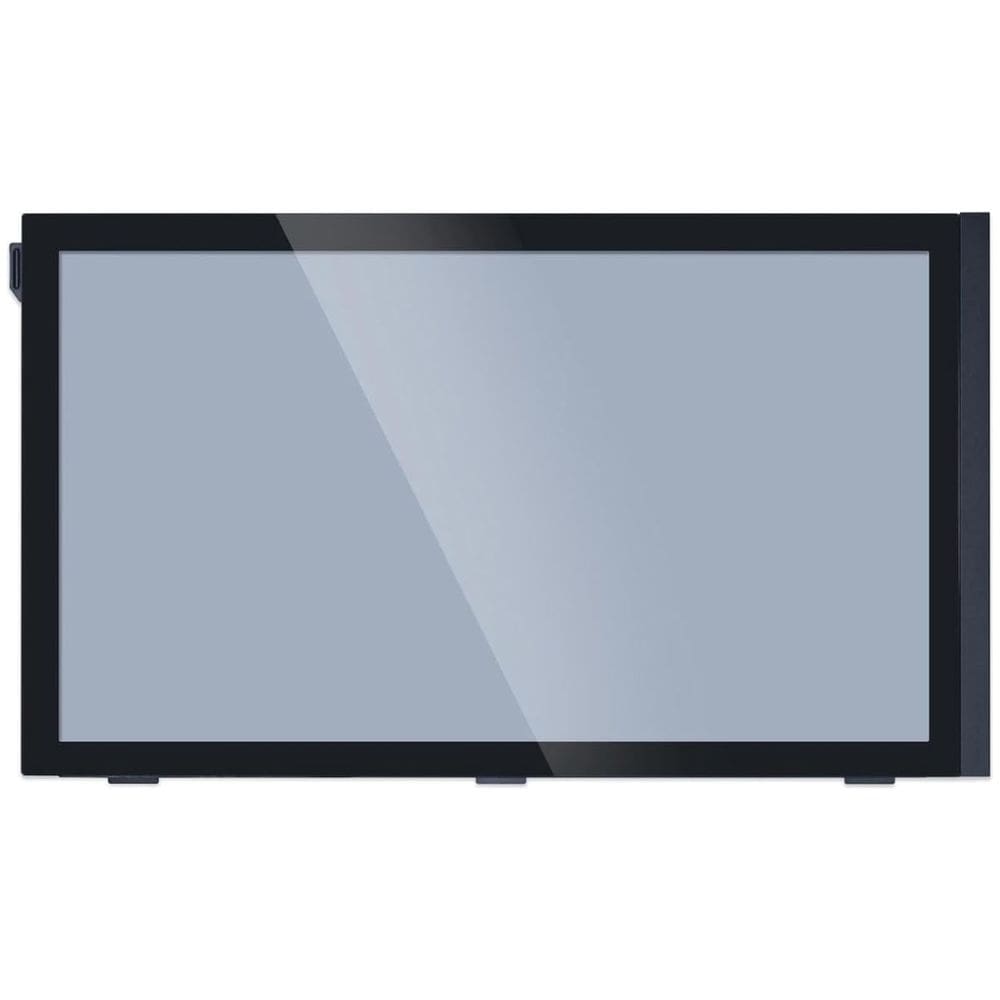 Estojo de computador Lian Li A3-matx Painel de vidro preto do lado esquerdo