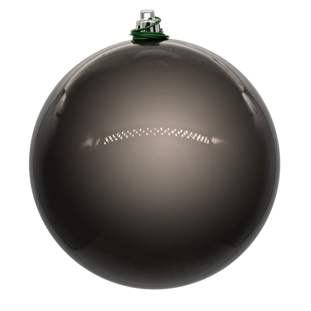 Enfeite suspenso Vickerman 25 cm Gunmetal Pearl UV Ball