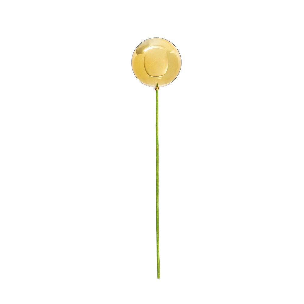 Enfeite suspenso Vickerman, 10 x 46 cm Gold Ball Stick, pacote com 6