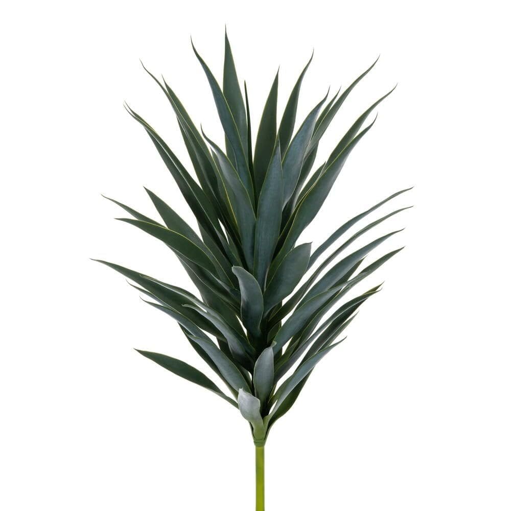 Suculenta com caule de mandioca verde de 61 cm, bolsa com 2 - Vickerman