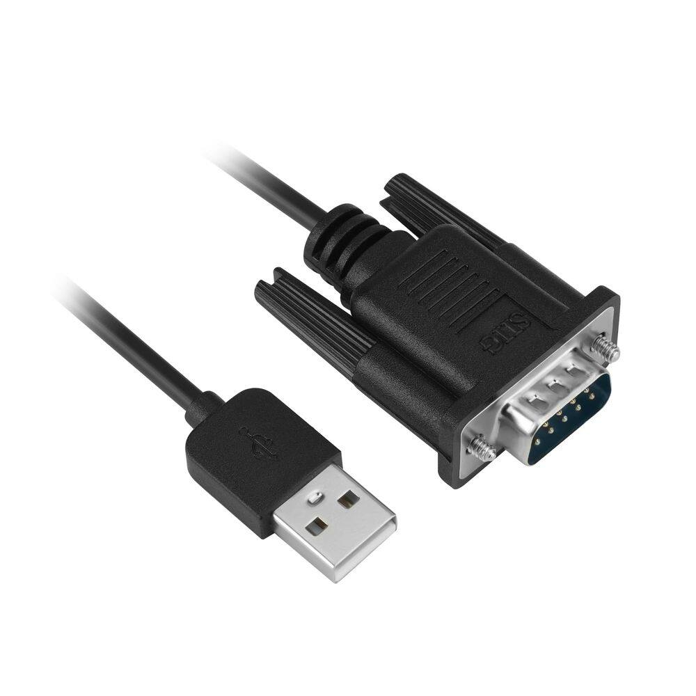 Adaptador USB para serial SIIG 1m RS-232 macho 921Kbps FTDI