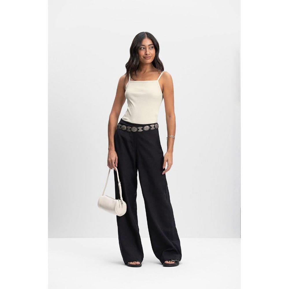 Blusa feminina regata canelada Essendi