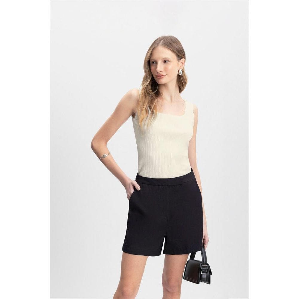 Blusa feminina regata em ribana Essendi