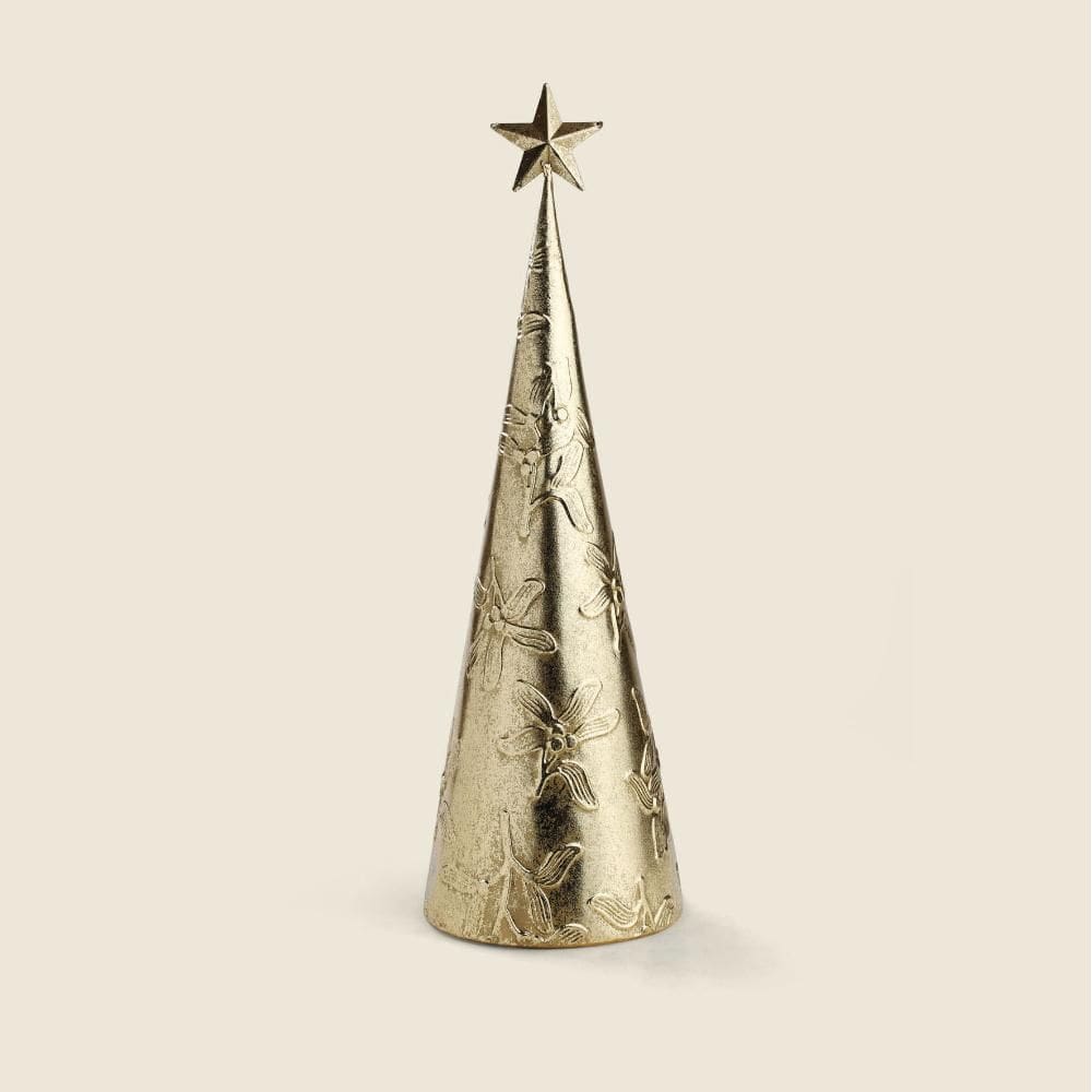 Adorno Árvore Gold 12x37cm - A\CASA