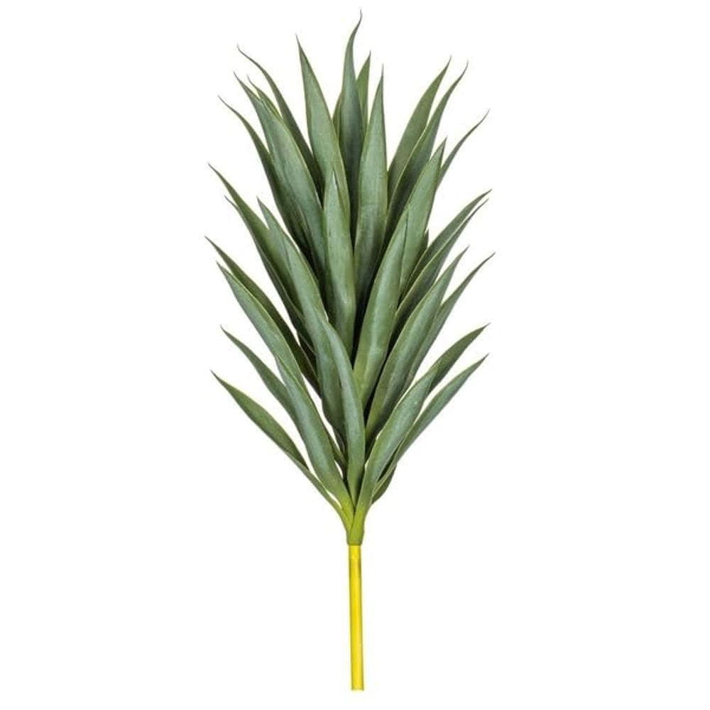 Planta artificial Vickerman FA240935 89 cm, caule de mandioca, verde