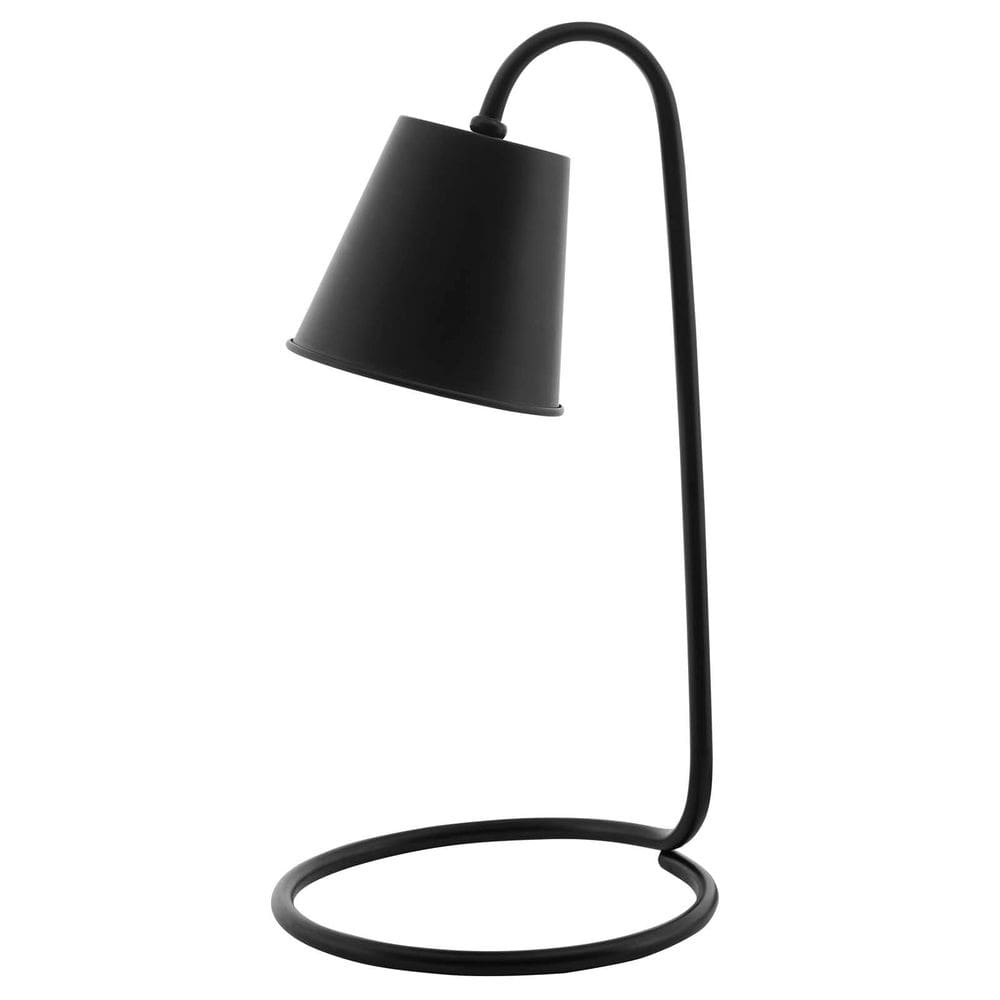 Lâmpada Modway Proclaim Metal End Table preta 20x20x43 cm