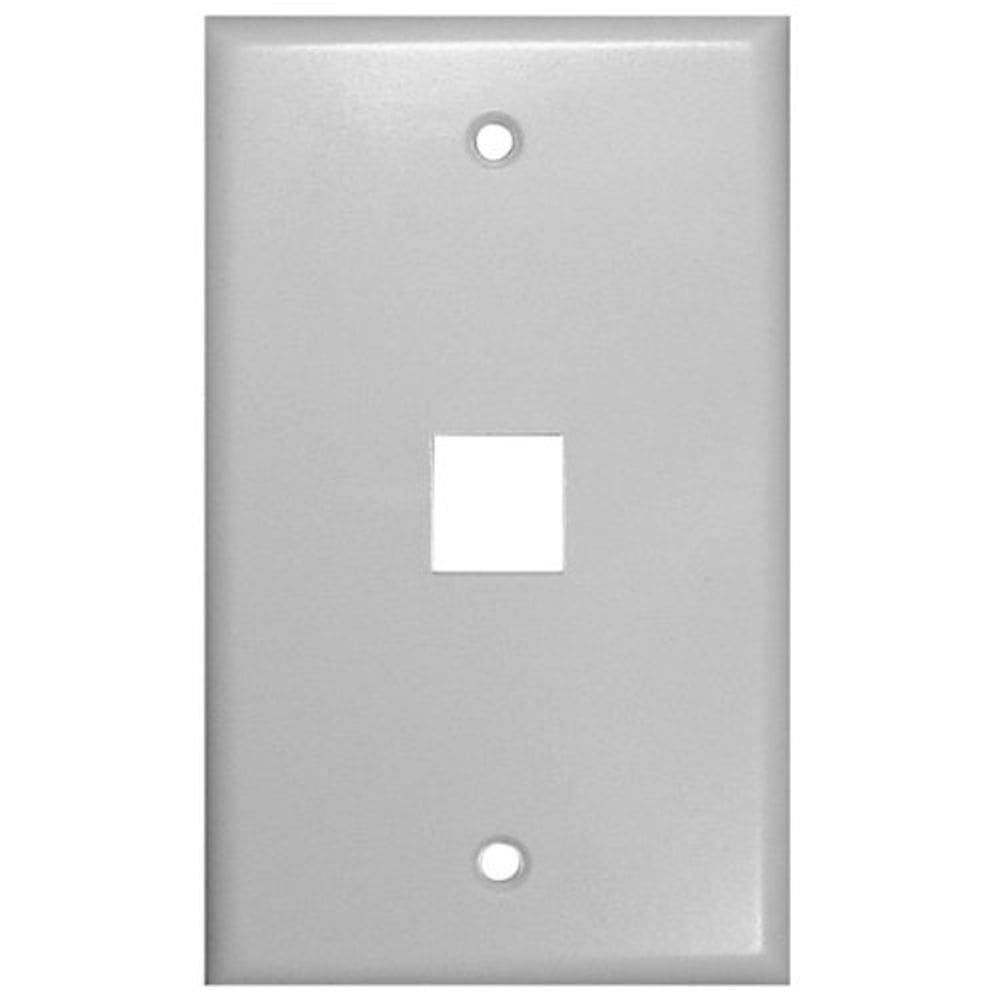 Placa de parede Vanco 820101 1 soquete Keystone