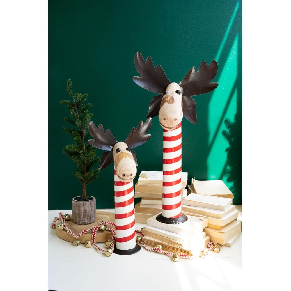 Conjunto decorativo Kalalou NBA2461 Recicled Iron Moose