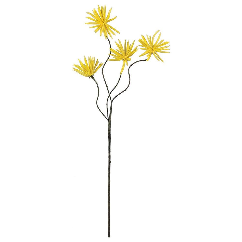 Planta artificial Kalalou Airy Botanica Haste 99 cm amarela