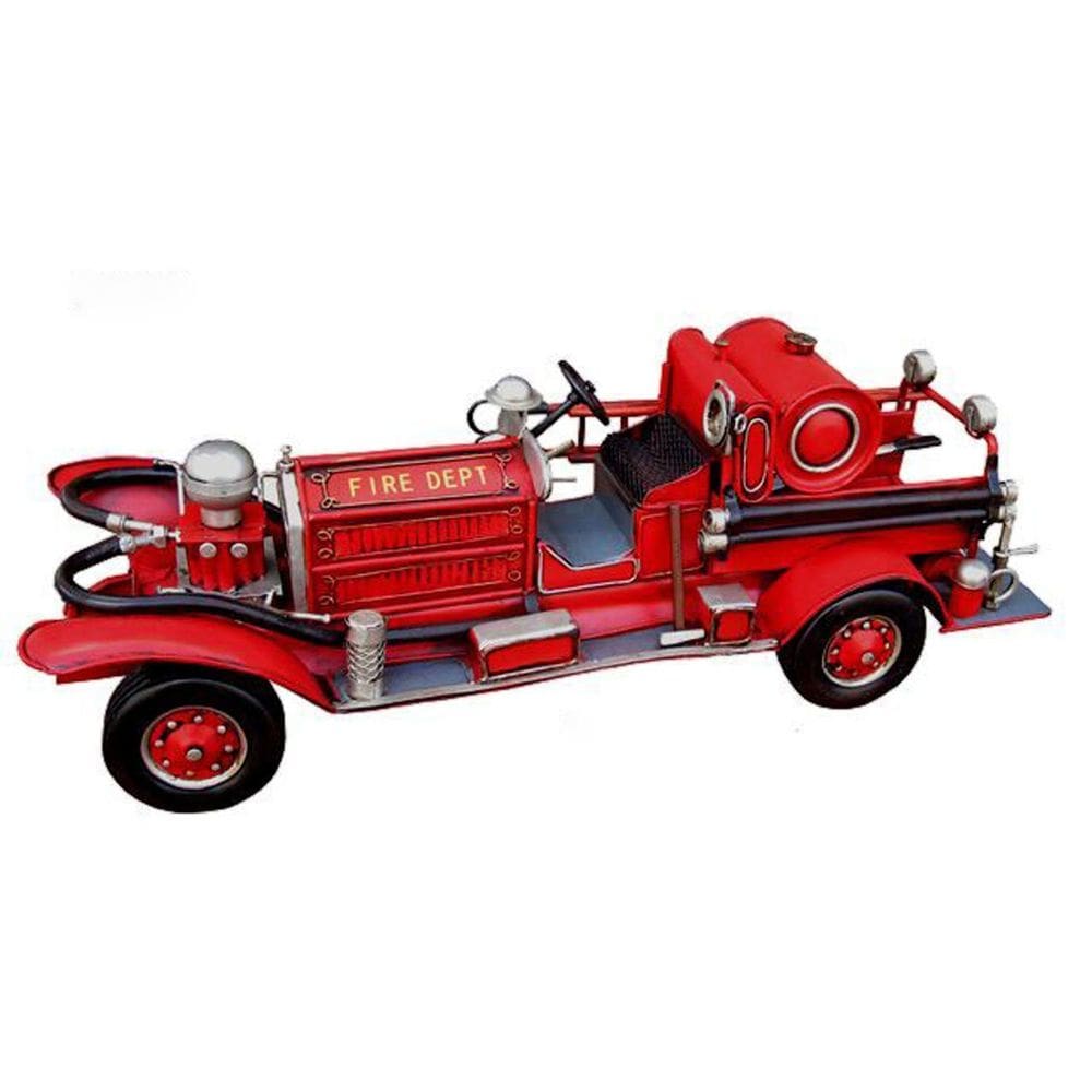 Veículo de brinquedo Cheung`s JA-0100 Caminhão de bombeiros de 1920 13x41x15 cm
