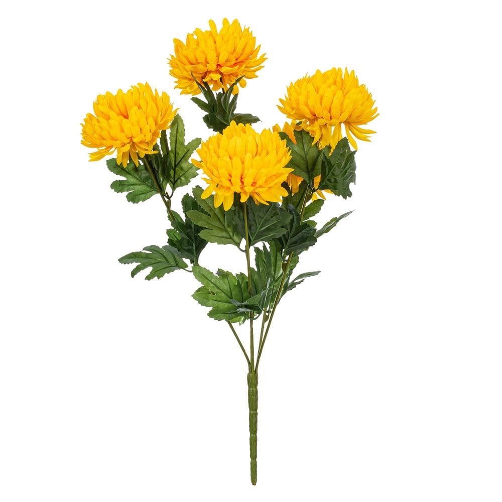 Calêndula artificial Mum Bush 58 cm Vickerman x5