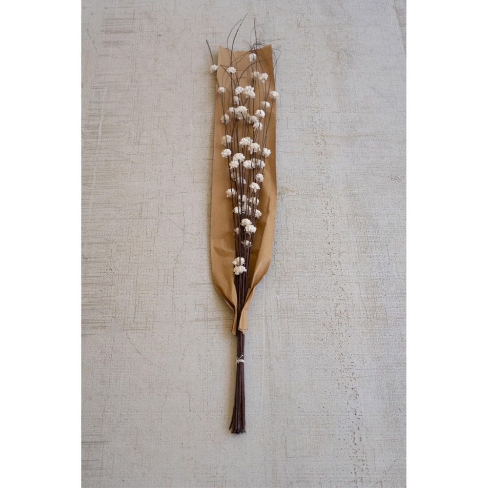 Planta Artificial KALALOU Ramitas de Campanas de Sola 102 cm Blanca