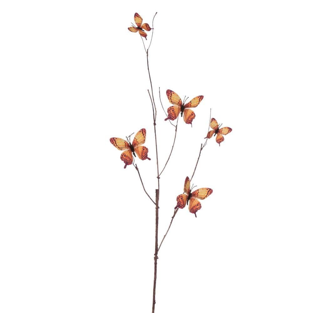 Planta artificial Vickerman, 41 cm, tulipa de ameixa, pacote com 5