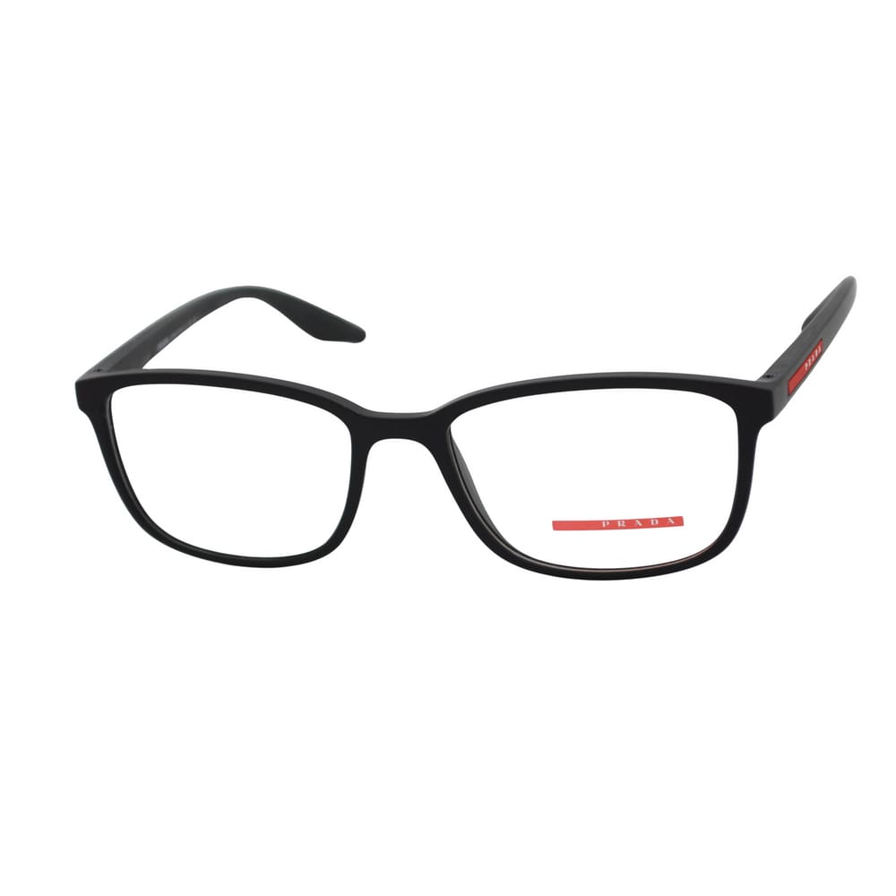 armação de óculos Prada Linea Rossa mod vps07r 1bo-1o1