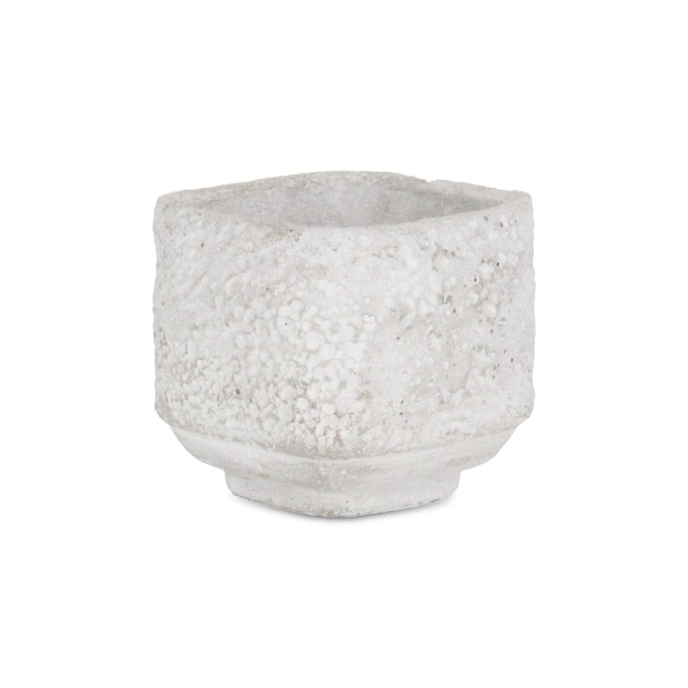Planter Cheung`s Square Cement Ceramic Grey
