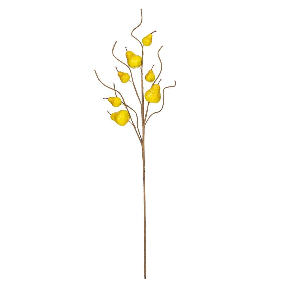 Spray de pera verde claro Vickerman 81 cm para plantas artificiais, pacote com 3