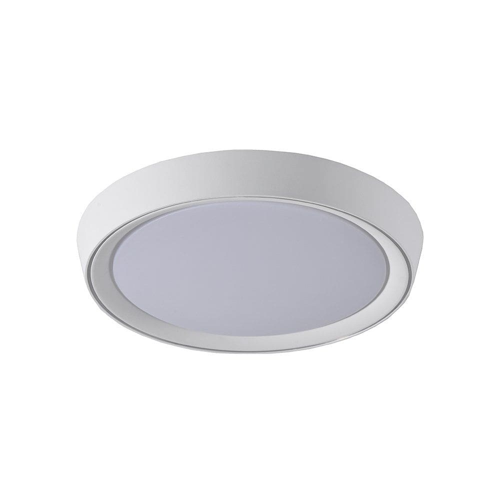 Plafon Skylight Ox 4077R4 40 Led Bivolt Branco / Transparente