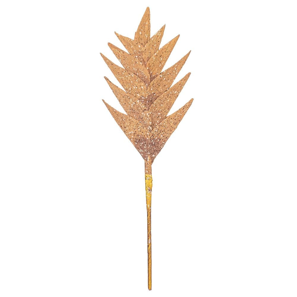 Palmeira de tulipa marrom artificial Vickerman 38 cm, pacote com 6