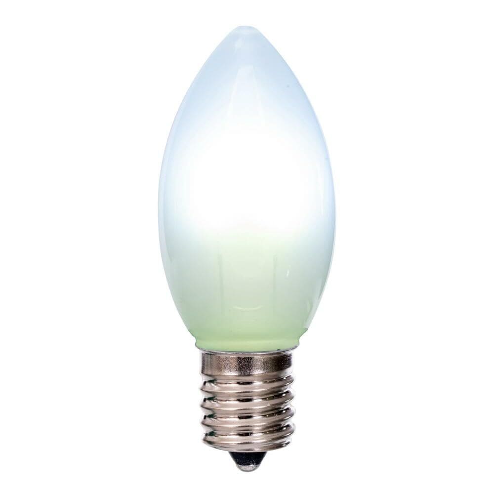 Lâmpada Vickerman XC9FU10F-25 0,6 W C9 E17 branca fosca 25 unidades