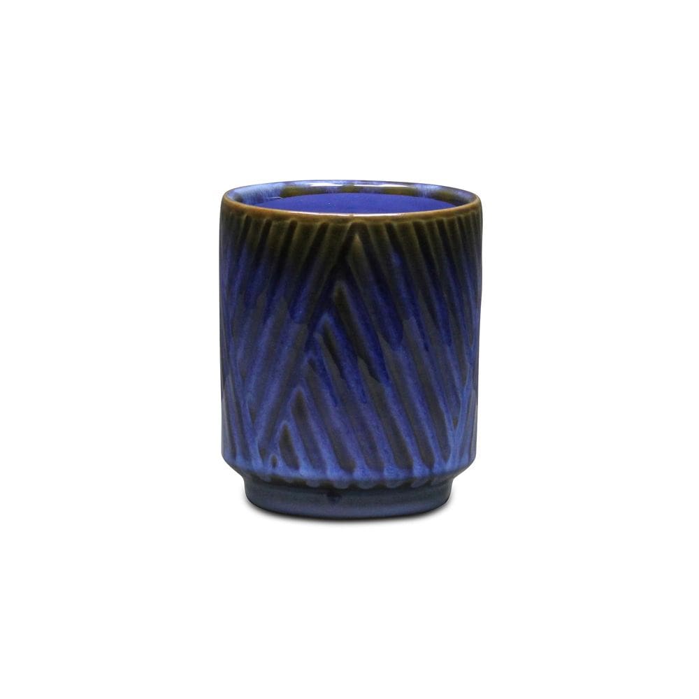 Vaso pequeno de cerâmica azul Planter Cheung`s Parlora