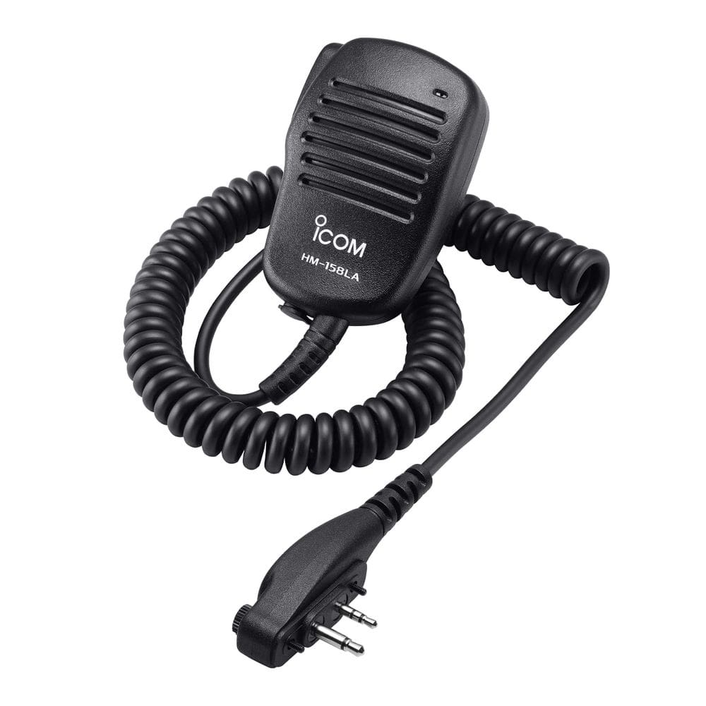 Microfone de alto-falante ICOM HM-158LA com clipe de jacaré