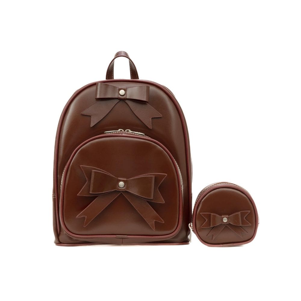 Mochila McKlein ARCHES Leather Bow com bolsa de moedas