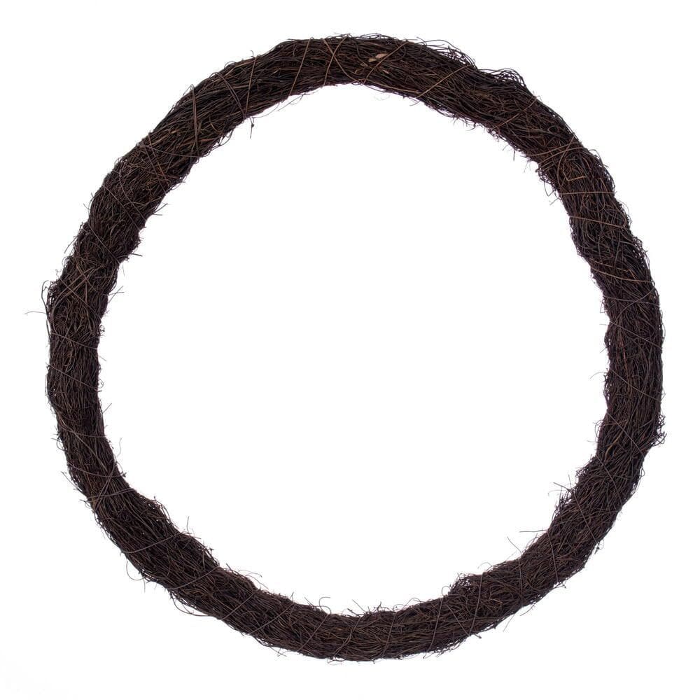 Coroa de galhos Vickerman 61cm Rústica Natural Circular