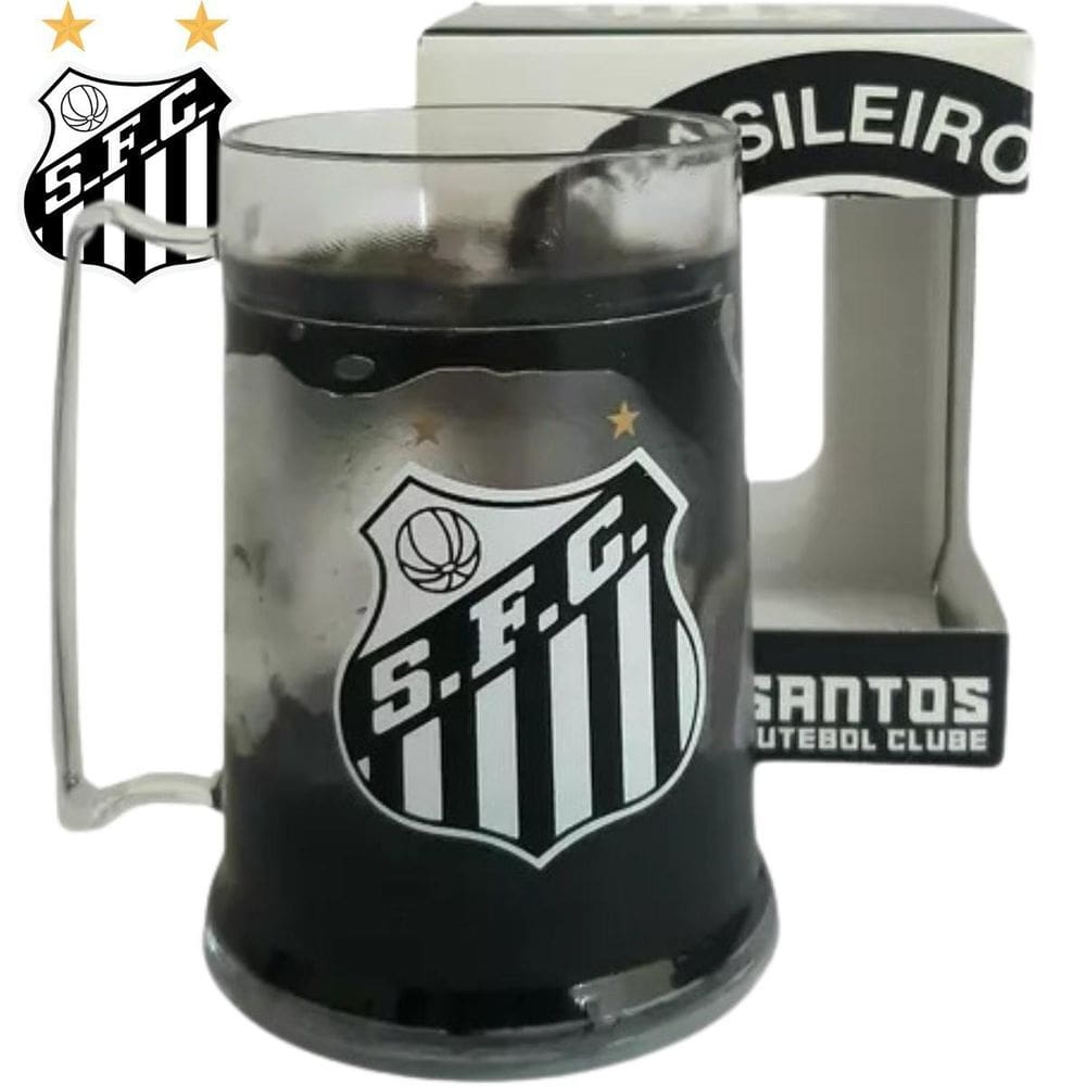 Caneca Térmica De Time Santos Entrega Rápida