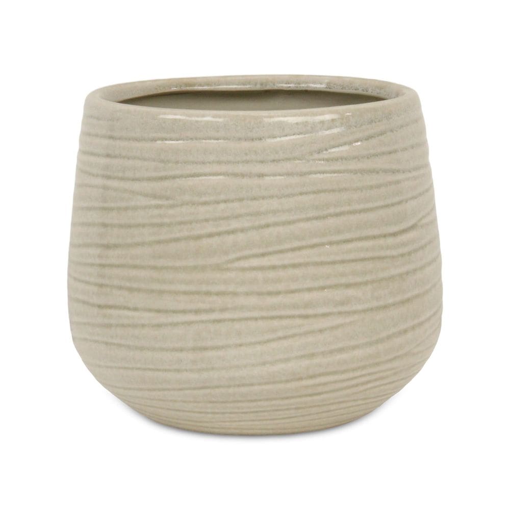 Vaso de cerâmica Planter Cheungs Fairloam GG branco